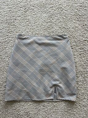Abercrombie Tailored Plaid Mini Skirt